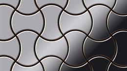 Infinit - Stainless Steel 50x70