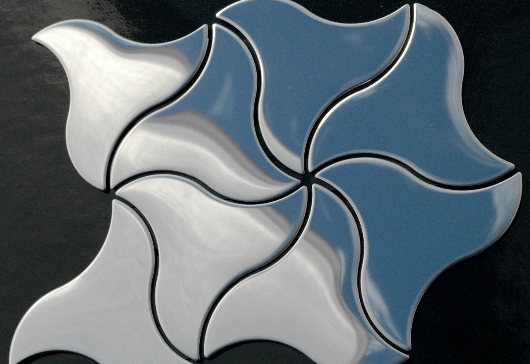 NINJA Stainless Steel Mirror Tiles