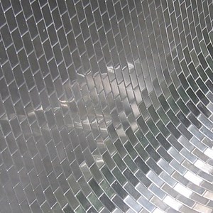 HOUSE Stainless Steel Brushed Tiles