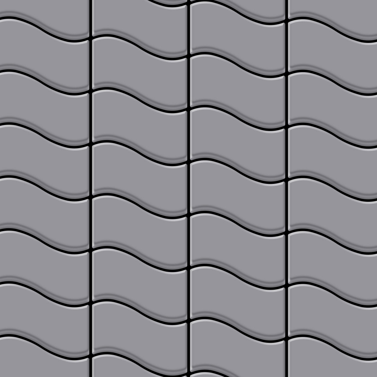 FLUX Stainless Steel Matte Tiles