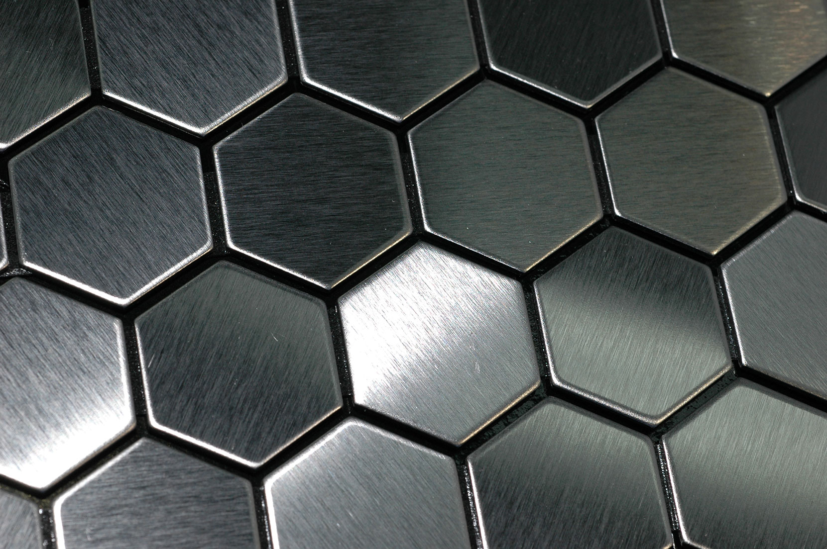 HONEY Stainless Steel Brushed Tiles