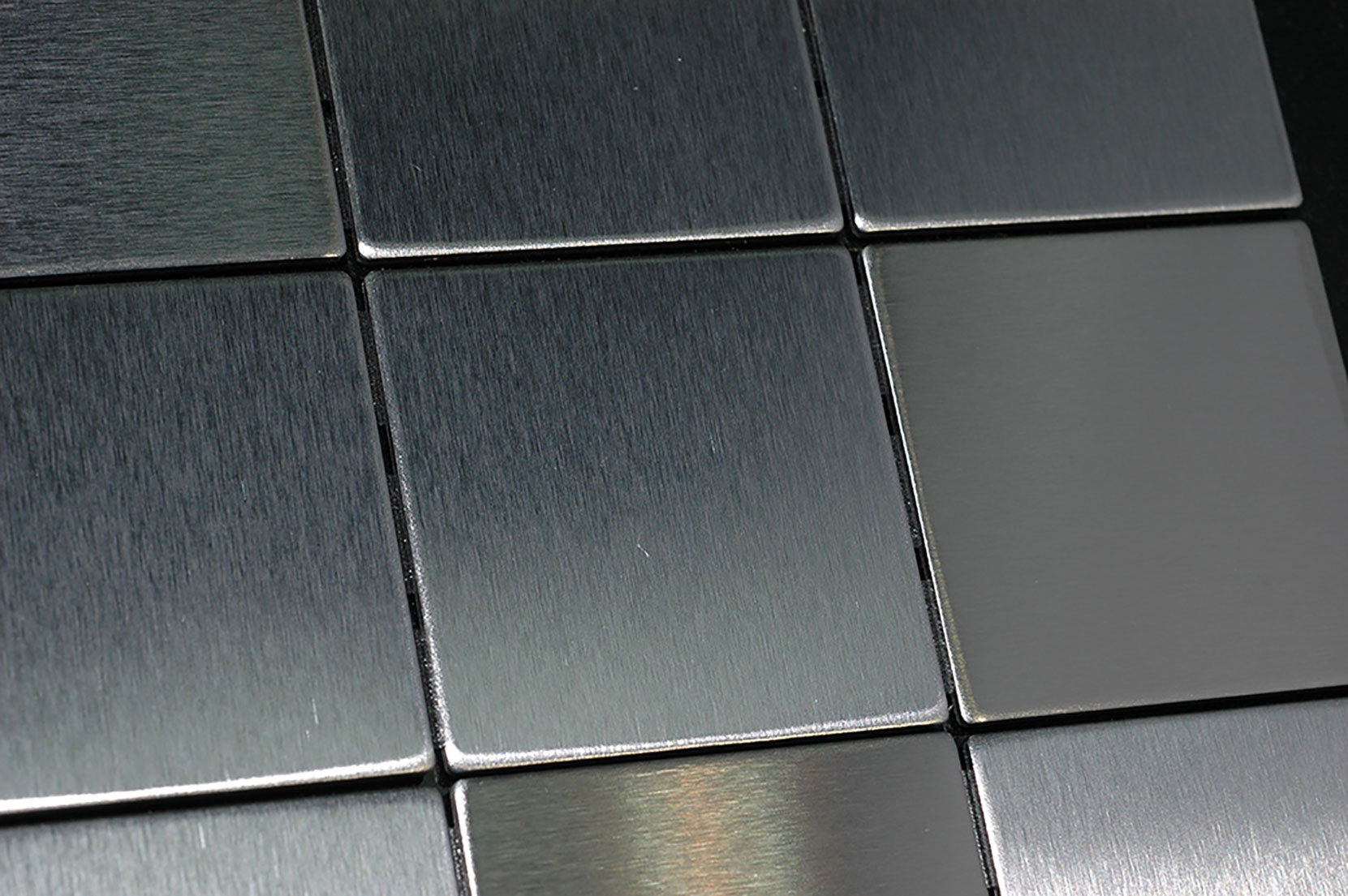 ATTICA Stainless Steel Brushed Tiles