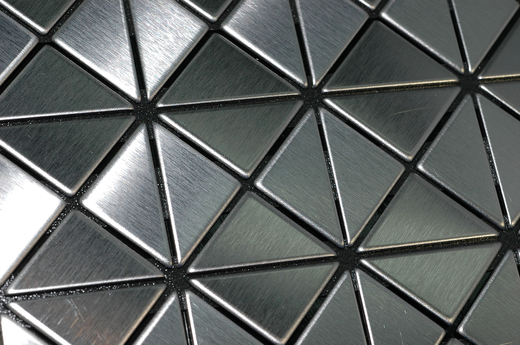 DECO Stainless Steel Brushed Tiles