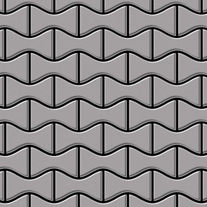 KISMET Stainless Steel Matte Tiles
