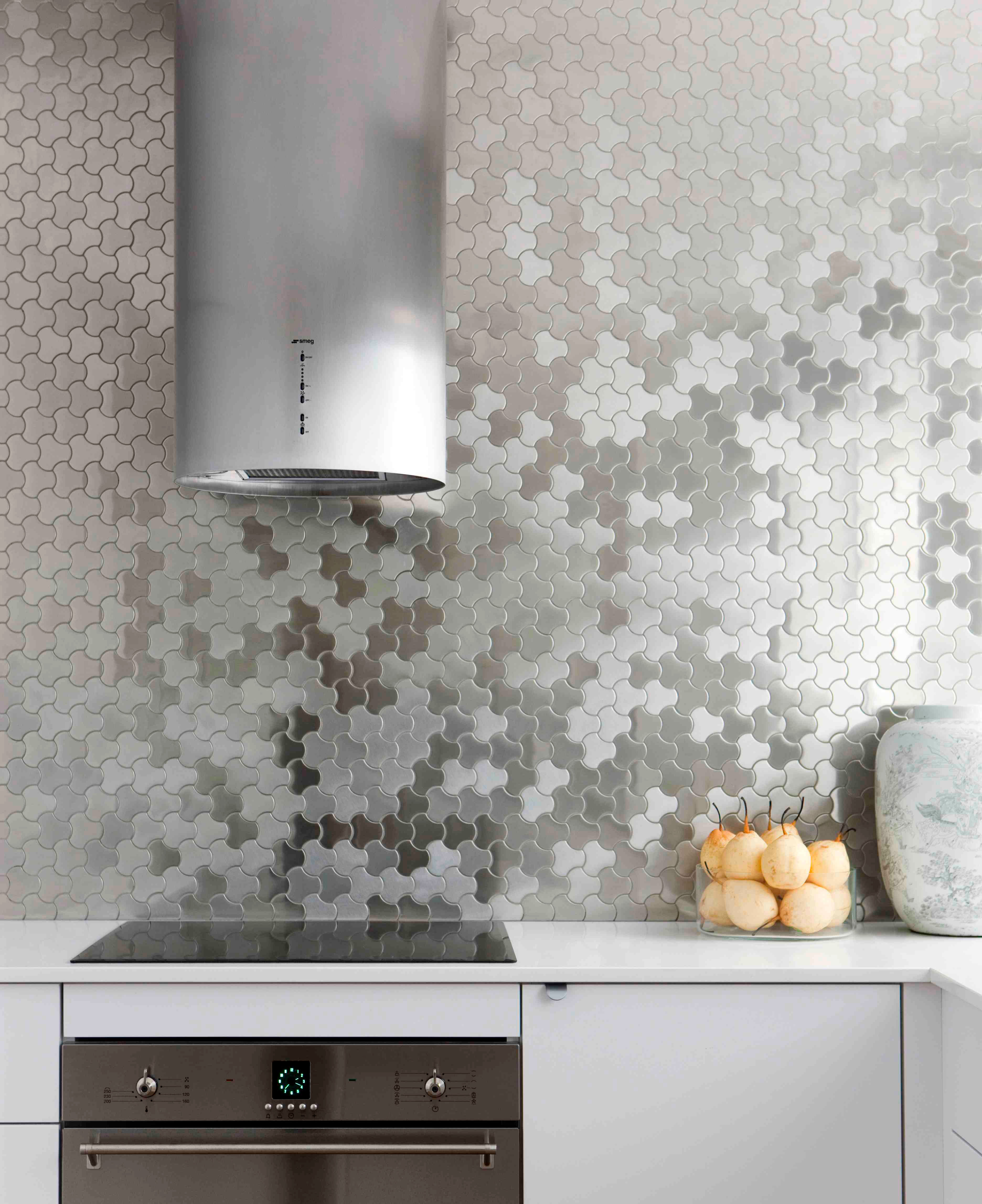 UBIQUITY Stainless Steel Brushed Tiles