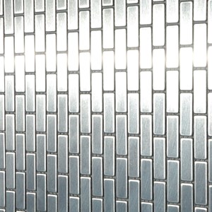 PK Stainless Steel Brushed Tiles