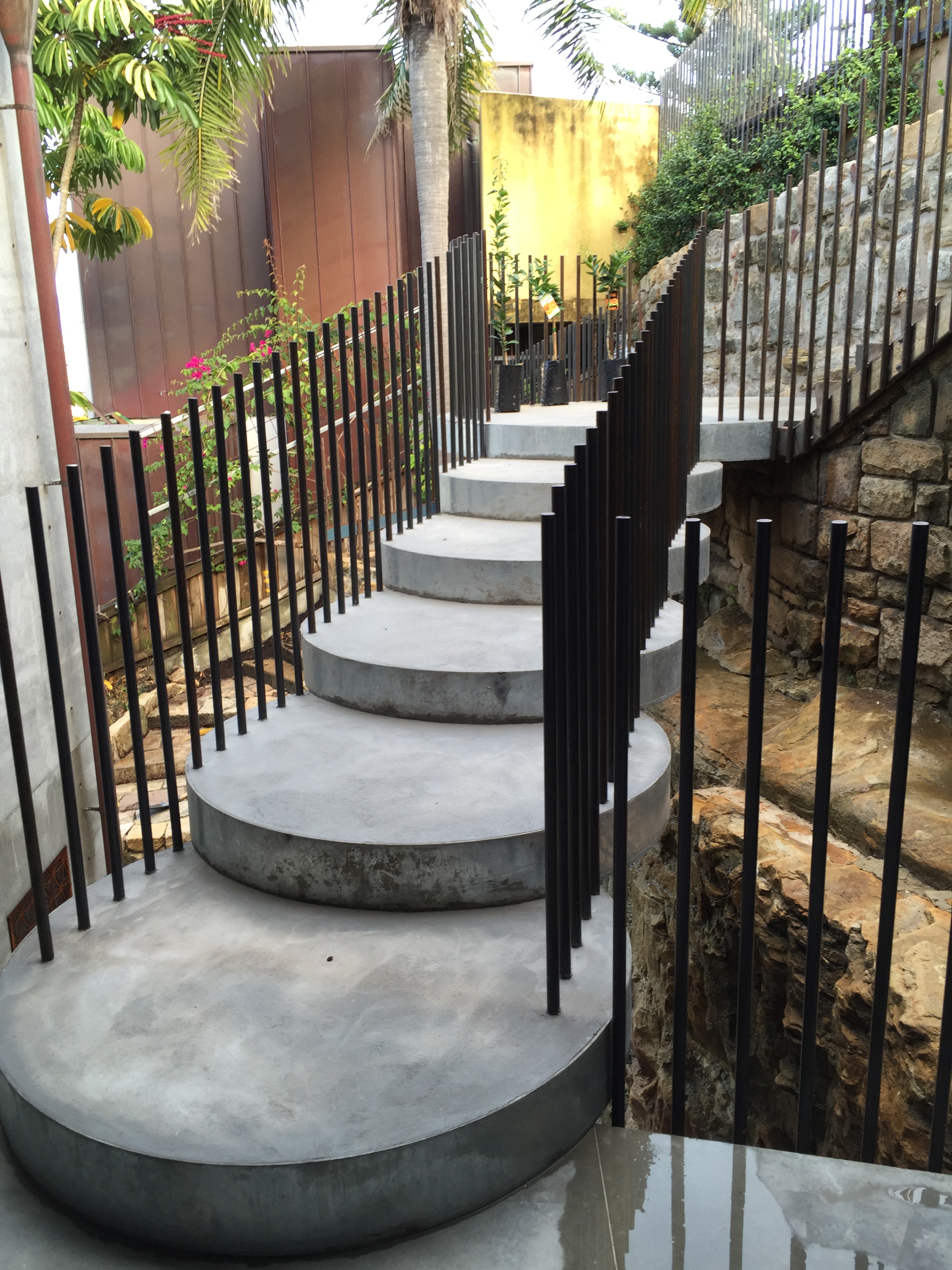 Custom Round Stairs