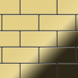 SUBWAY Brass Tiles