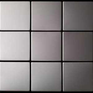 ATTICA Stainless Steel Matte Tiles