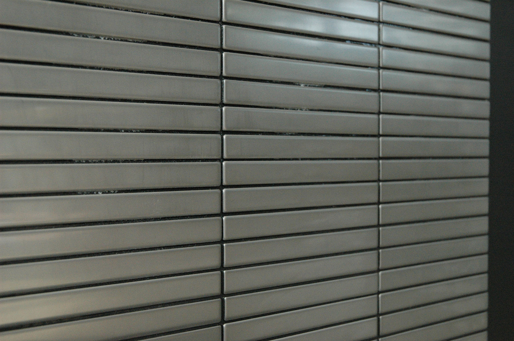 LINEAR Stainless Steel Matte Tiles